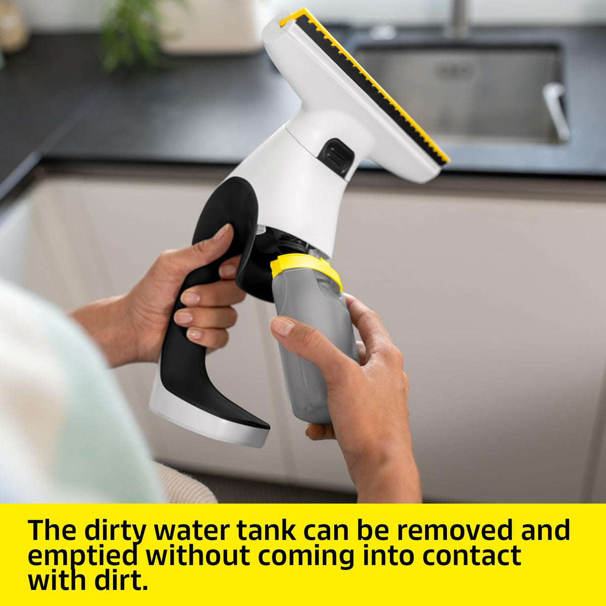 KÄRCHER WV 1 Cordless Window Vac, 20 Min Run Time