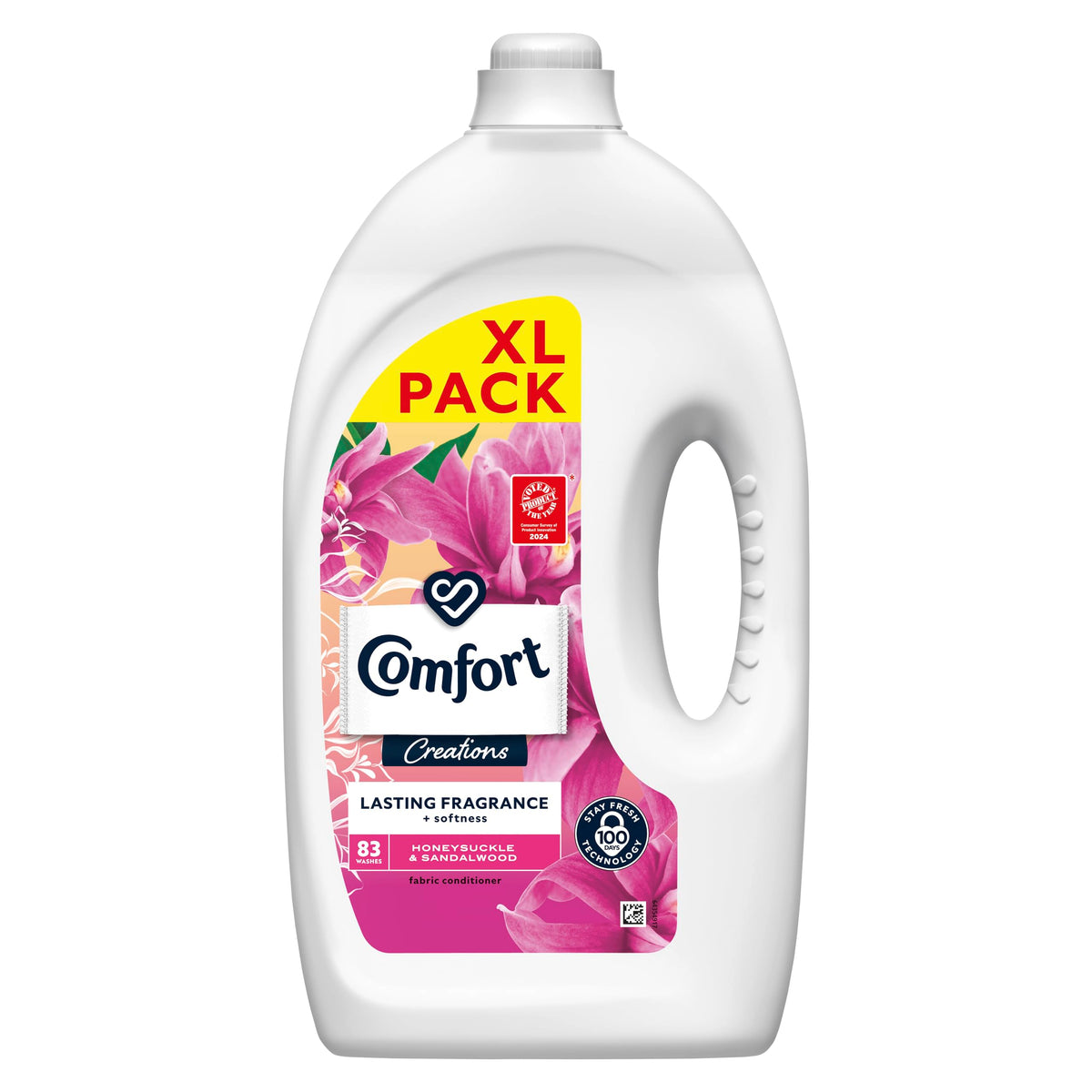 Comfort Perfume Creations Passion Bloom Fabric Conditioner Motion-Activated Fragrance Technology 100 Days of Freshness 30 washes (900 ml)