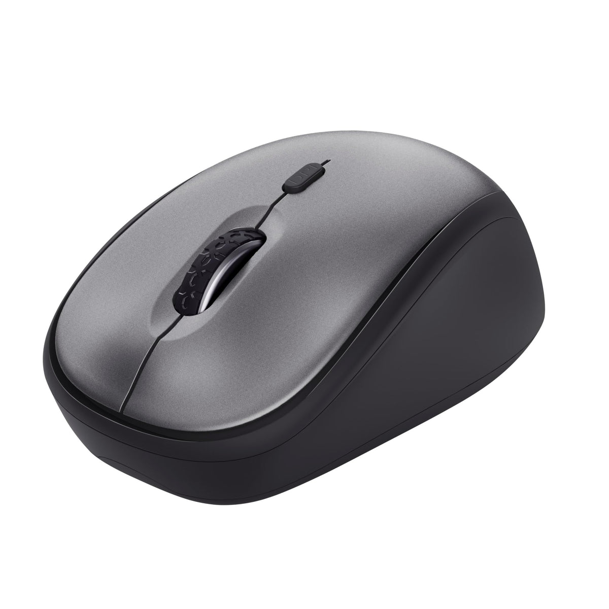 Trust Yvi FX Wireless Mouse with LED Illumination, USB Micro Receiver, RF 2.4 GHz, 800/1600 DPI, Ambidextrous, 8 m Range, Computer Mouse for Laptop, PC and Mac - Pink