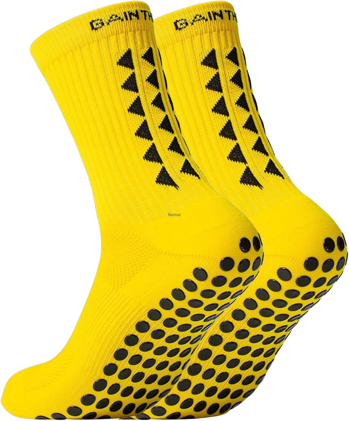 Gain The Edge Football Grip Socks 3.0-2pc and 4pc Set - Non Slip Football Socks - Updated Model