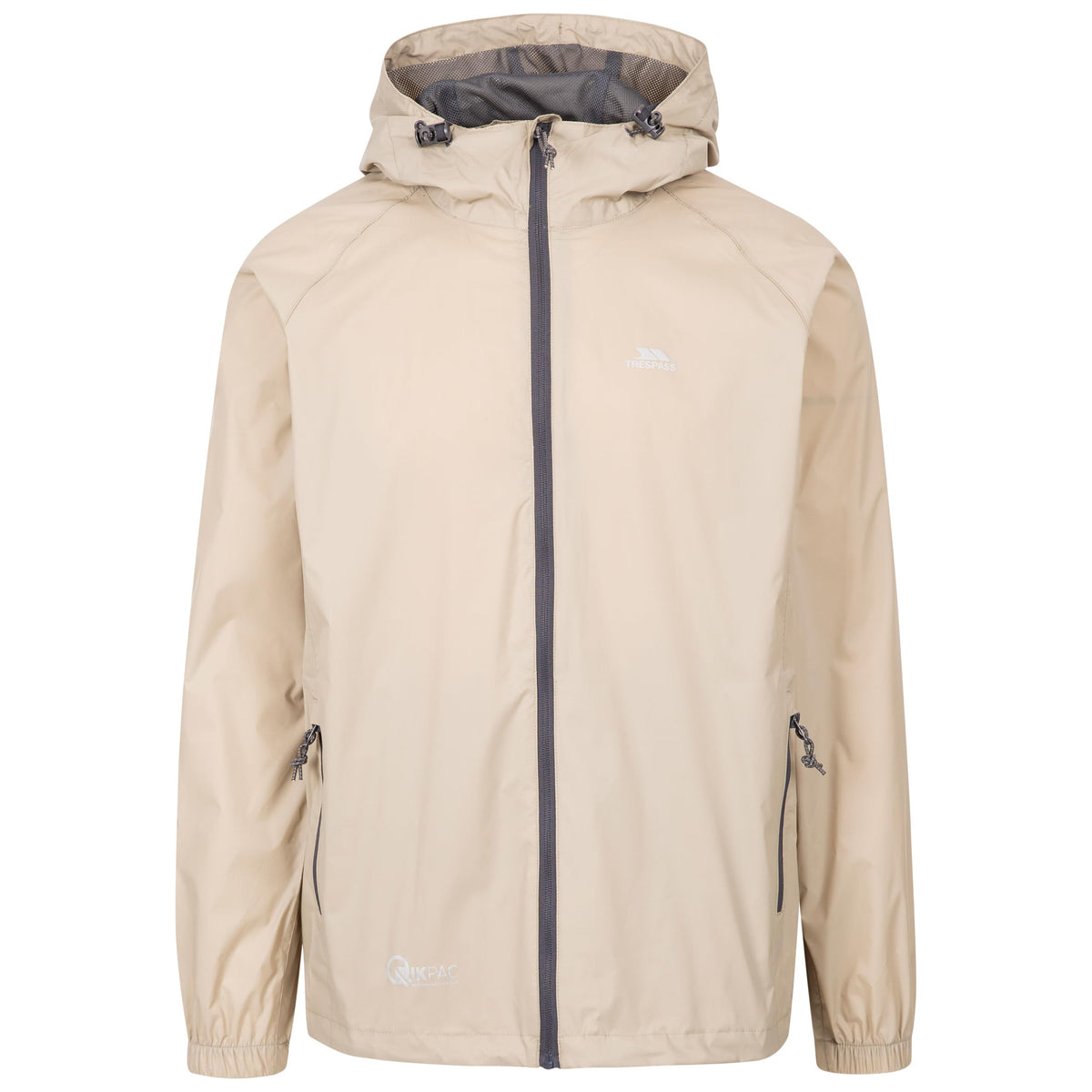 Trespass Unisex Waterproof Packaway Jacket Qikpac