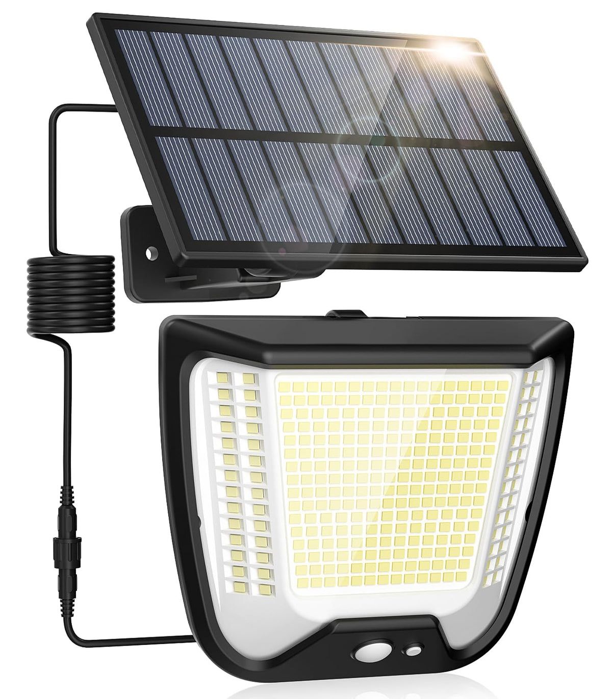 Outdoor Solar Powered Security Lights - 288 LED Solar Outdoor Garden Light