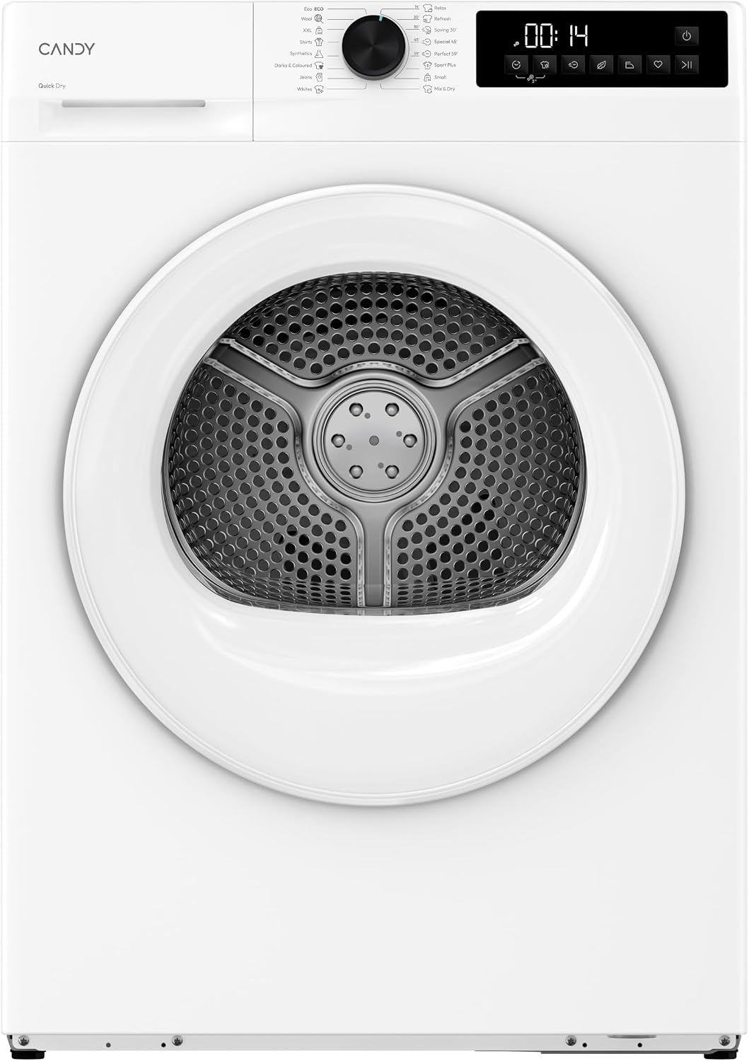 Candy Quick Pro Heat Pump Tumble Dryer, 10kg, White, A++ Class