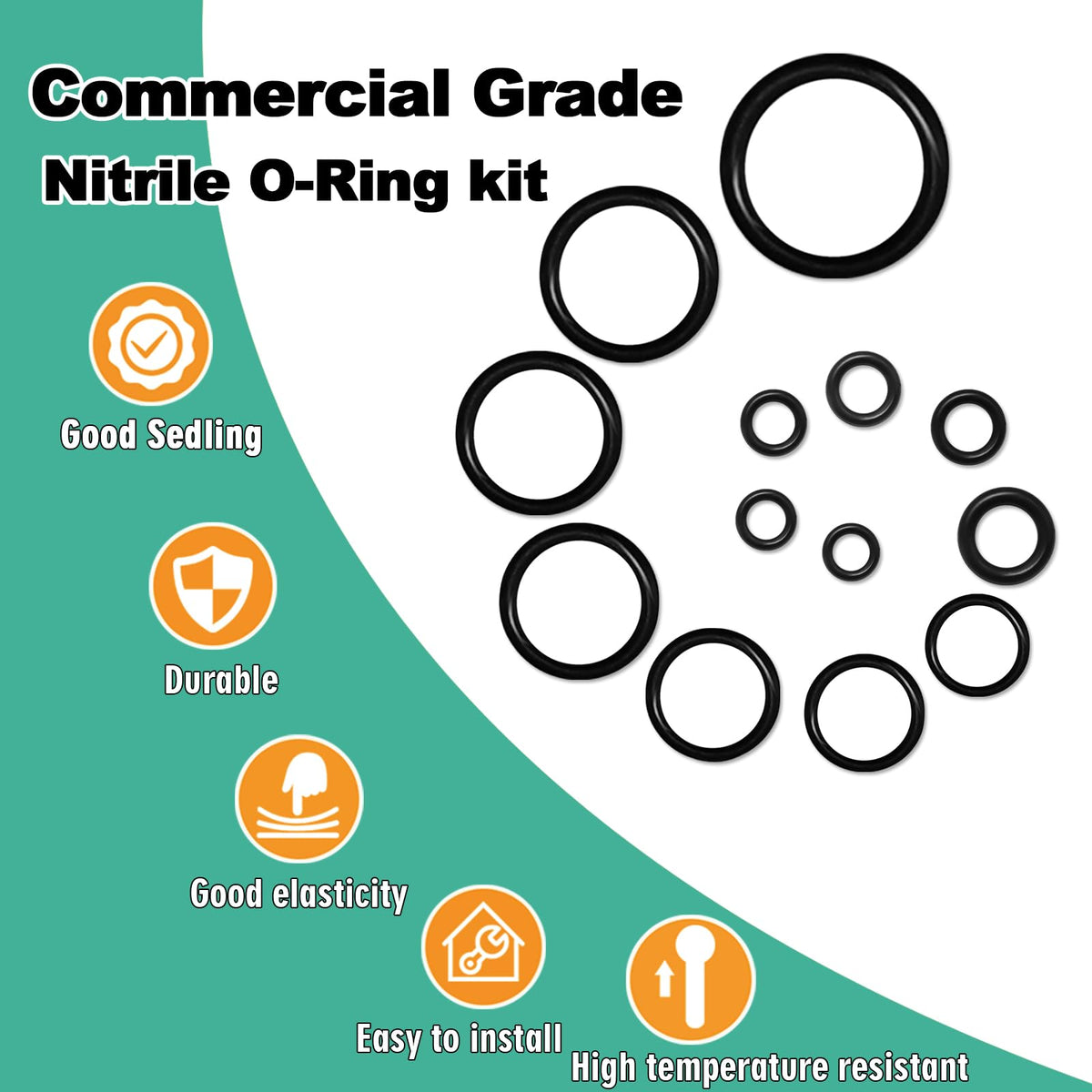 XBVV 20 Sizes O Rings O Rings Rubber Assorted Seal Kit