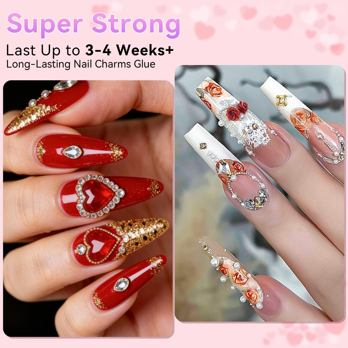 Makartt Nail Glue Extra Strong, New Super Semi Solid for Press-On Nails