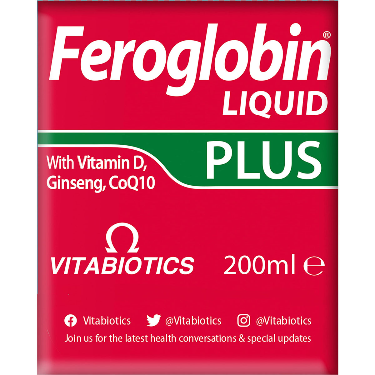Feroglobin Iron Supplement Capsules Support Iron Defficiency, Anemia and Blood Formation, Boost Energy, Immunity and Vitality While reducing Fatigue and Tiredness