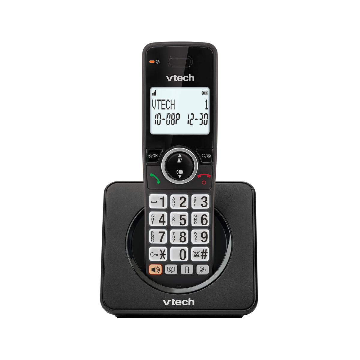 VTech EA5001 DECT Cordless Phone with Nuisance Call Blocker,Easy-to-Read Backlit Display,Landline Phone with 18 Hours Talk-time,Volume Booster,Handsfree Speakerphone,Speed Dial,2-Handset