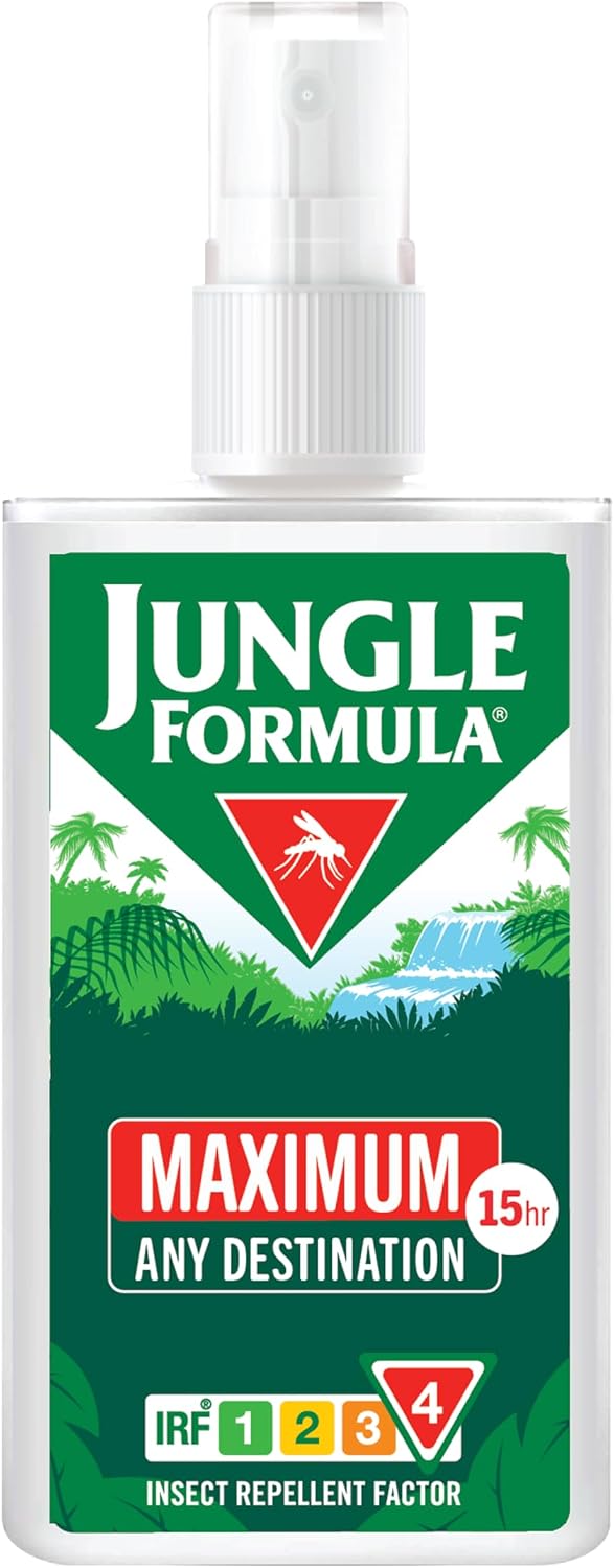 Jungle Formula Maximum 50% DEET Insect Repellent Pump Spray 90ml