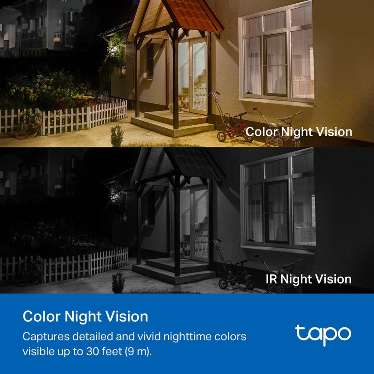 Tapo TC82 2K Battery Outdoor Security Camera Wireless