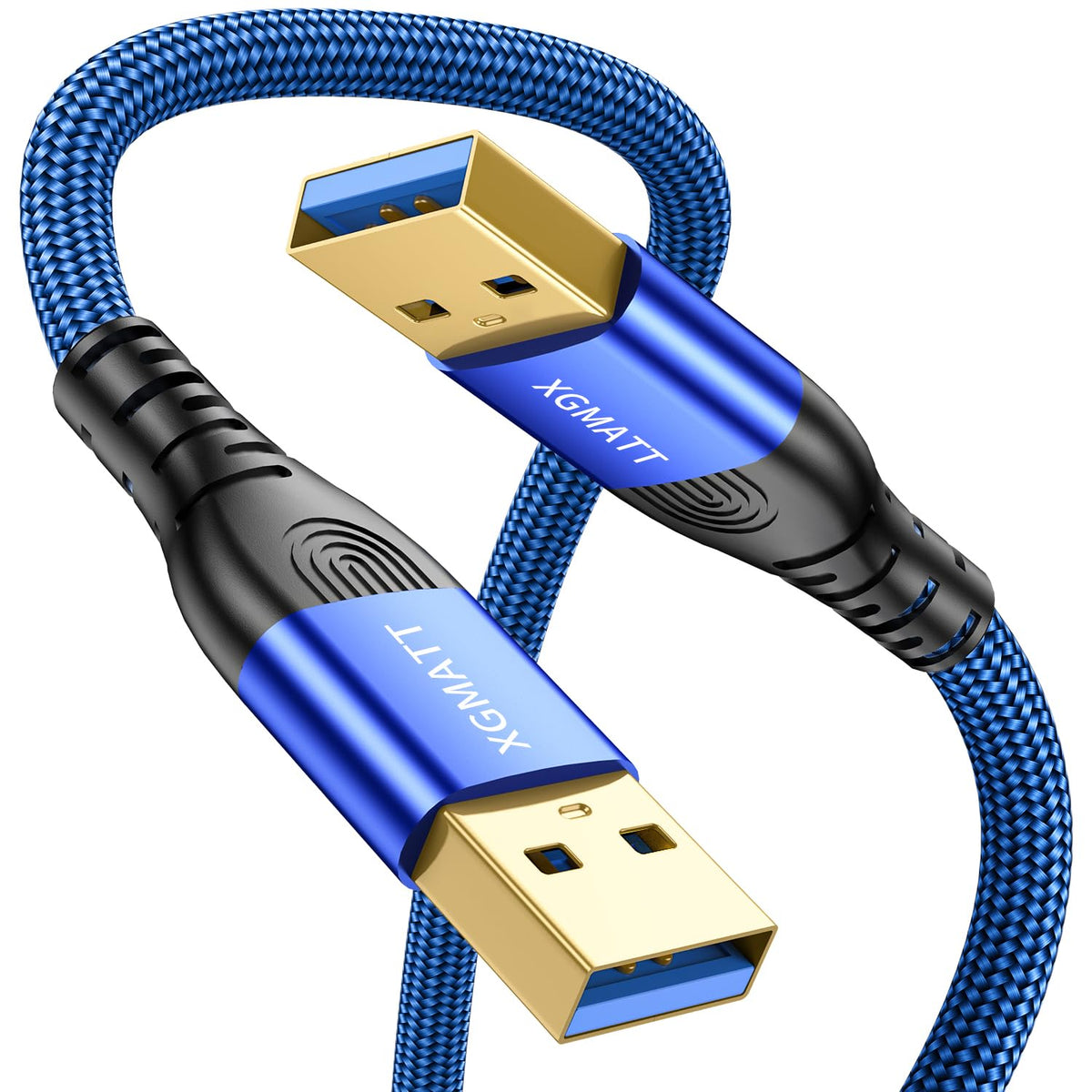 USB 3.0 Cable 1M,5Gbps High Speed Transfer USB Type A Male to Male Lead