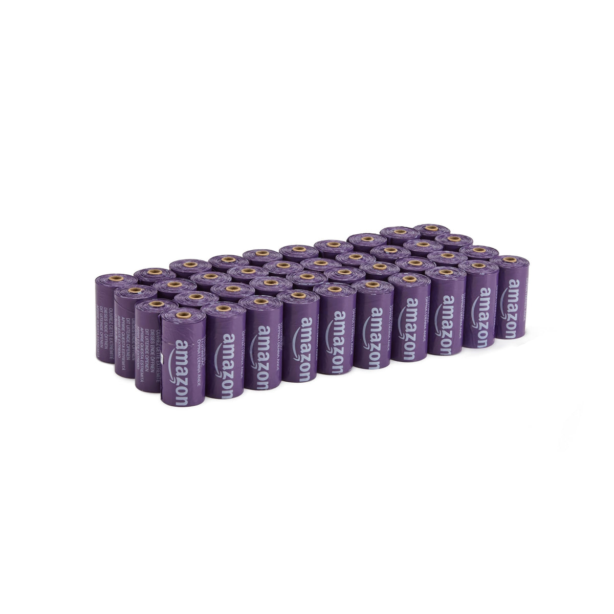 Amazon Basics Dog Poop/Waste Bags without Dispenser, Lavender, 300 Bags (20 Packs of 15 Bags)