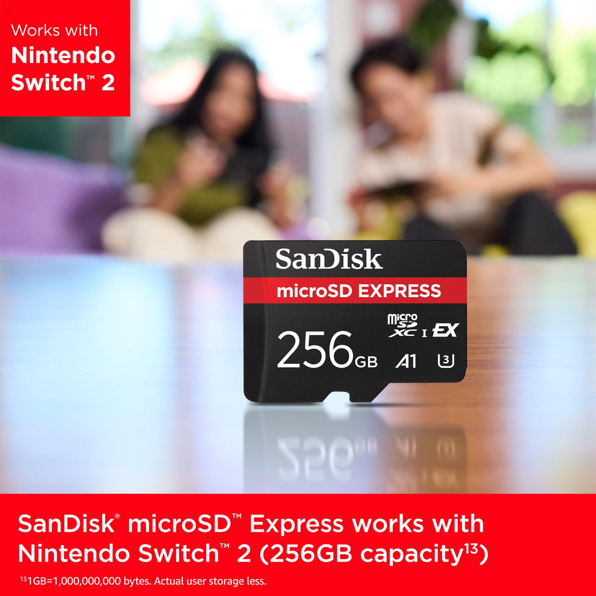SANDISK microSD Express Card 512GB - Works with Nintendo-Switch 2