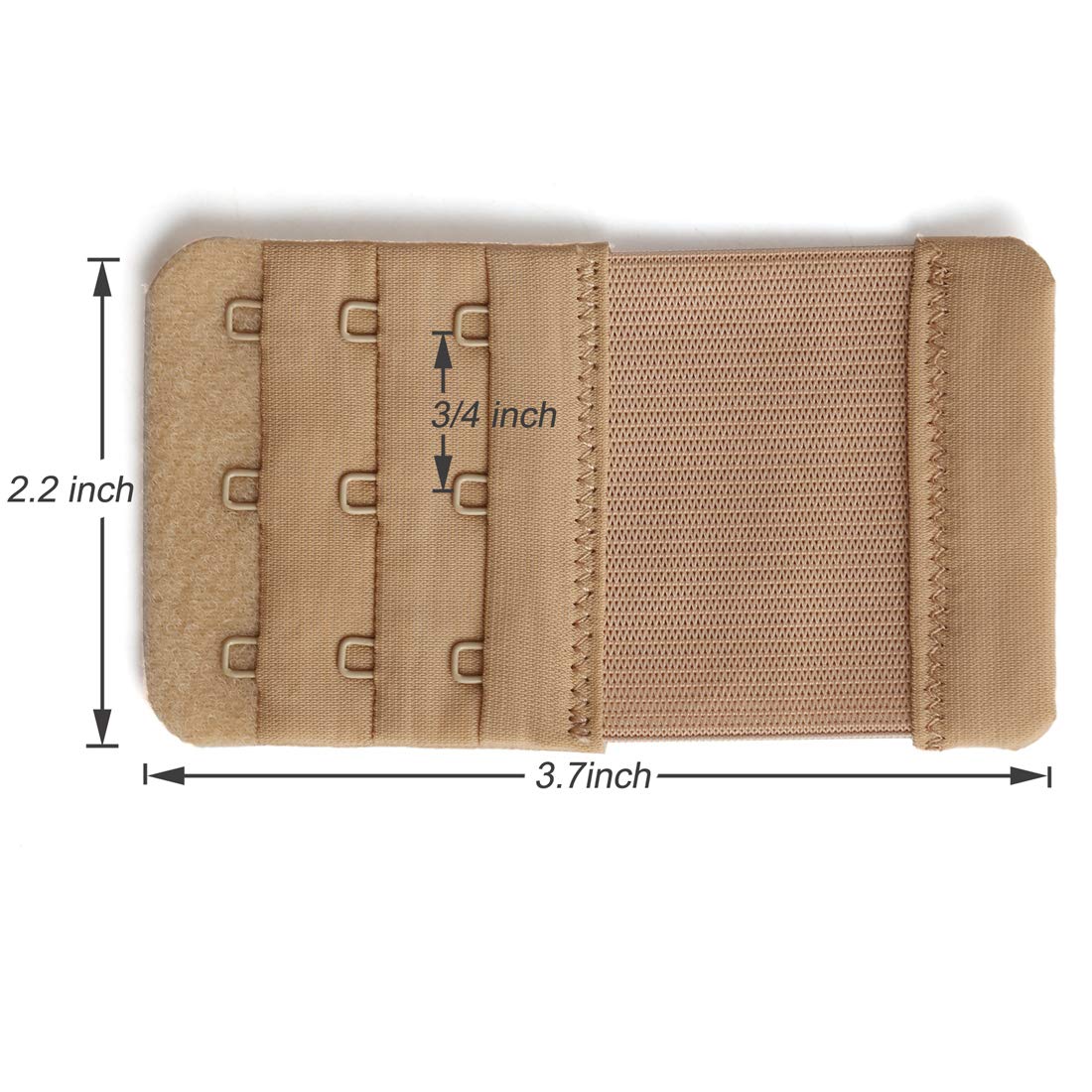 Women's Bra Extender 3 Hook Soft and Comfortable Bra Extension Strap