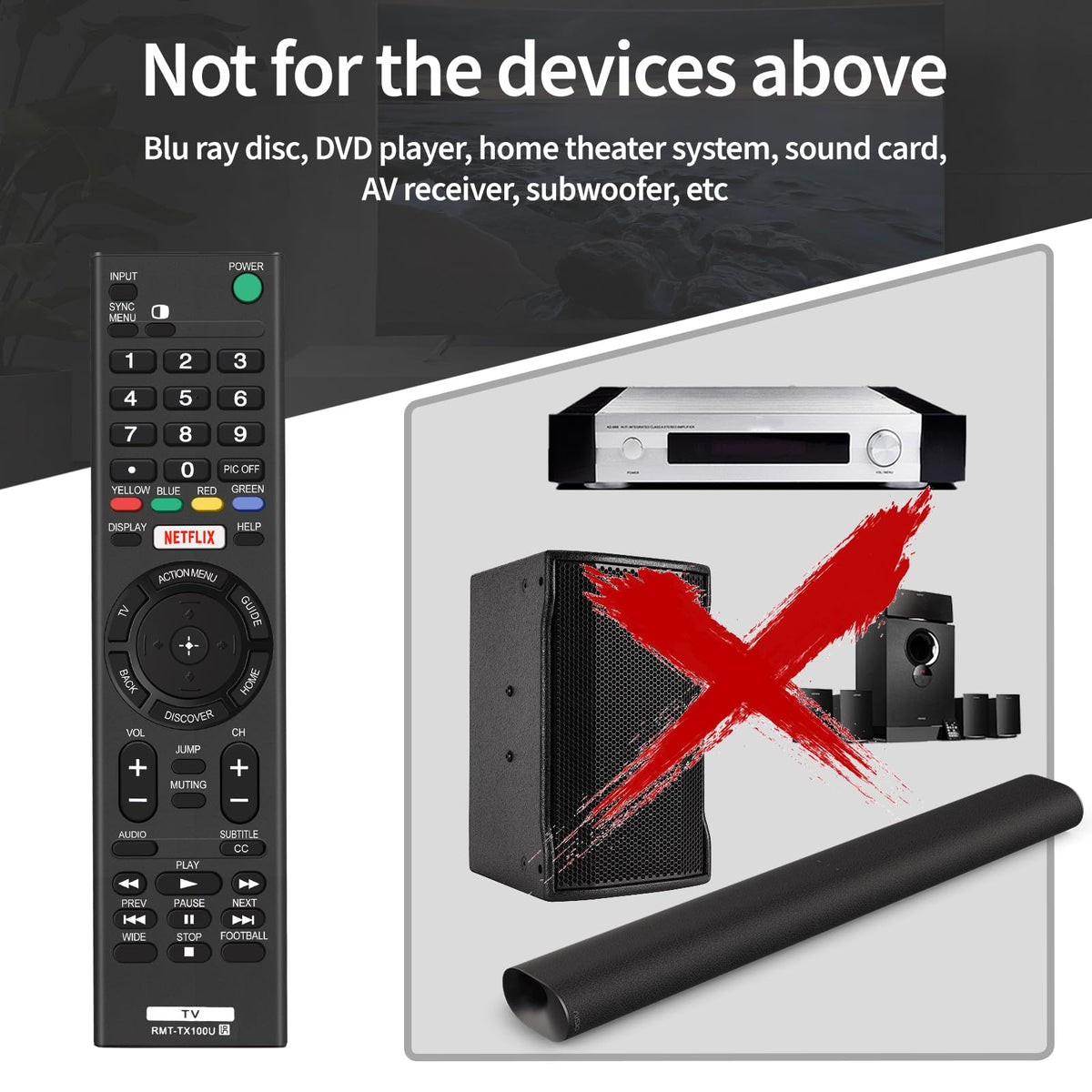 Universal Remote for LG TV Remote Control (All Models) Compatible with All L G LED OLED LCD UHD HDTV HDR Webos 4K 8K Smart TV with Netflix,Video,L G Channels Button,Disney Plus