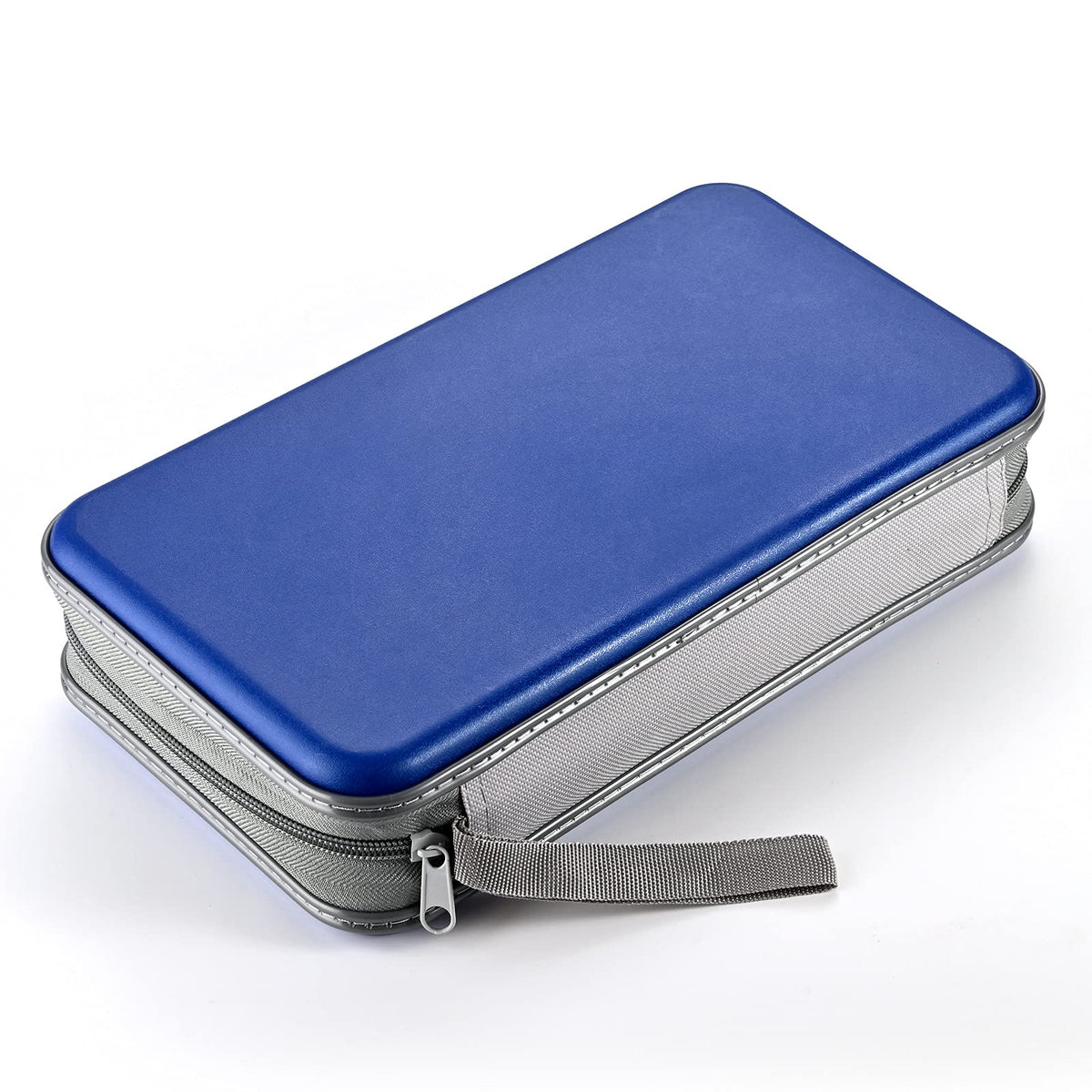 LIOVODE DVD Case, 96 Capacity CD Case Holder Organizer Disc Wallet for Car