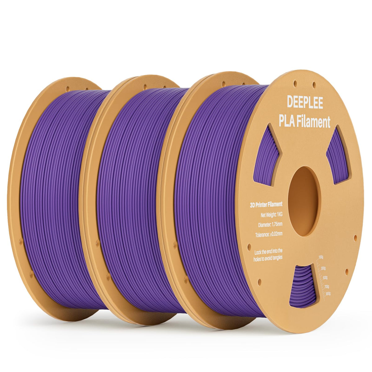 DEEPLEE PLA Filament 1.75mm White 1kg