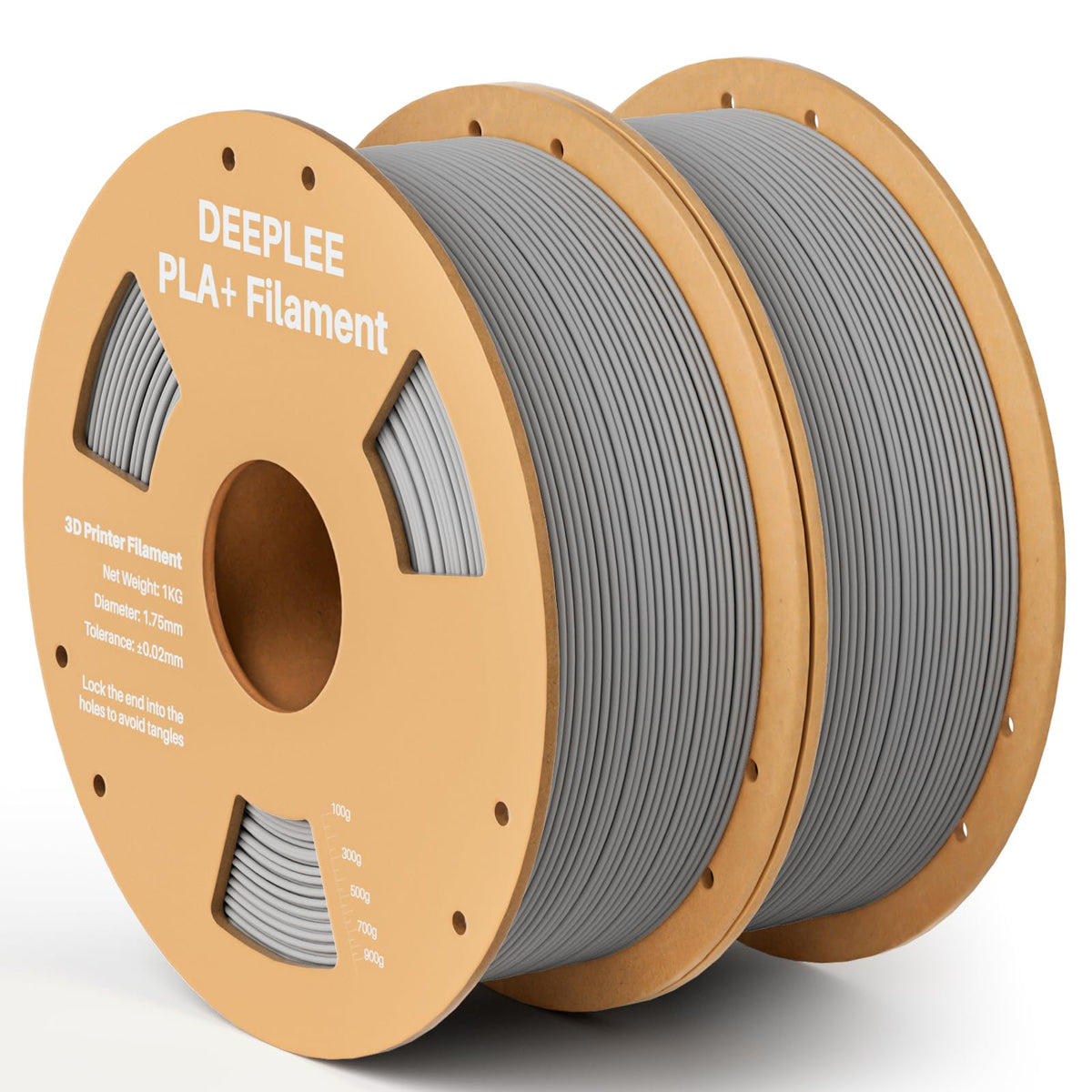 DEEPLEE PLA Plus 1.75mm Filament White 1kg