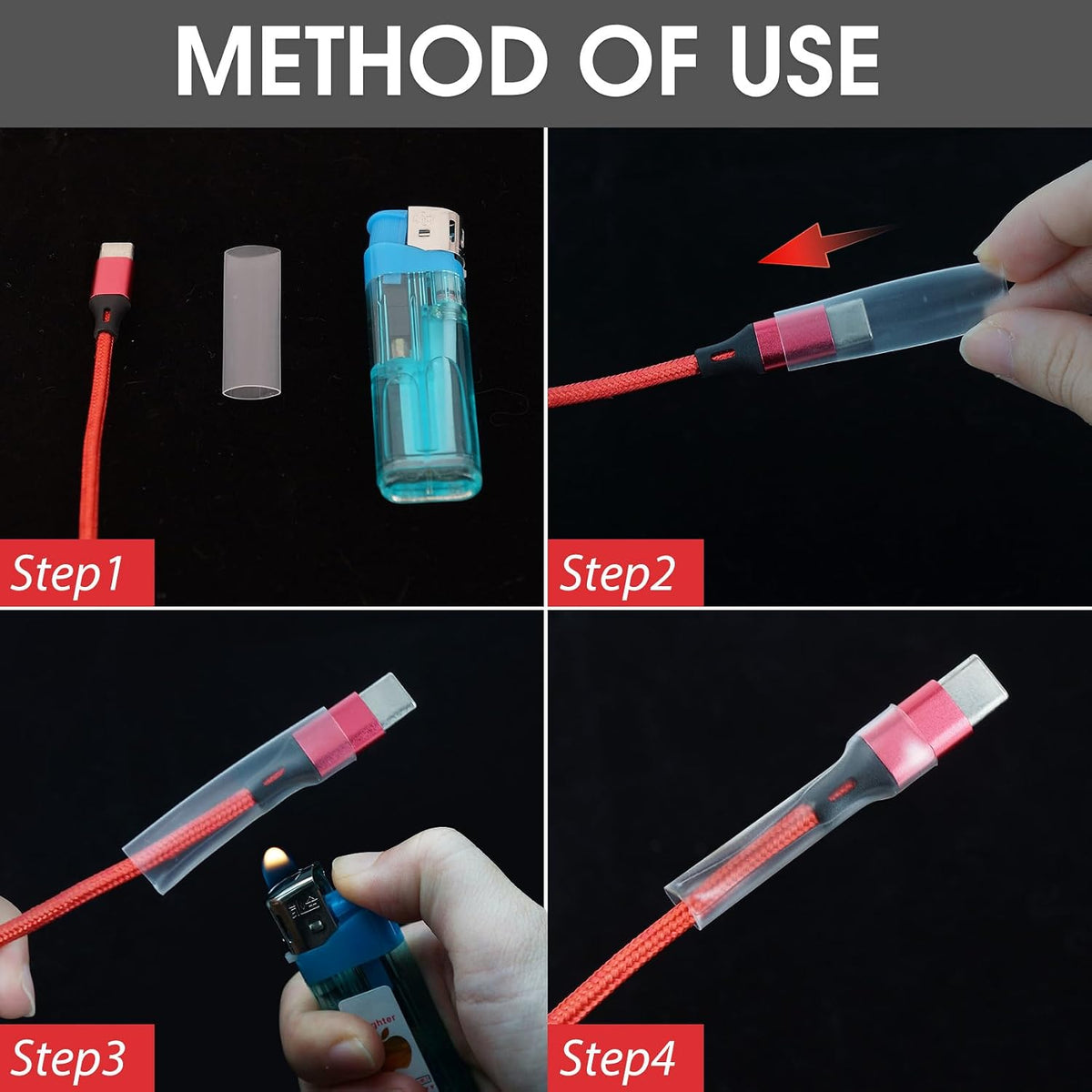 ASHINER Clear Heat Shrink Tubing Kit - 580Pcs EVA Material in 11 Sizes - Ideal for Electrical Insulation, Repairs, and Wire Connectors with User-Friendly Design and Storage Case