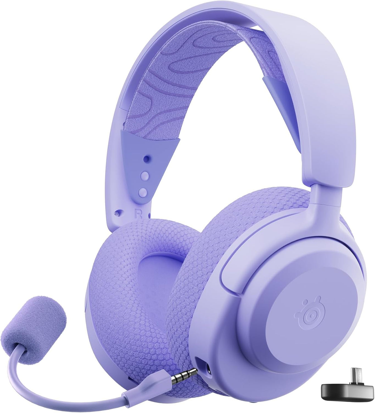 SteelSeries Arctis Nova 3X Wireless - Xbox Headset - Gaming Headset - Mobile App Control - 40 HR Battery with fast charging - Compatible with Xbox, PC, Switch and more - 2.4GHz/Bluetooth - Lavender