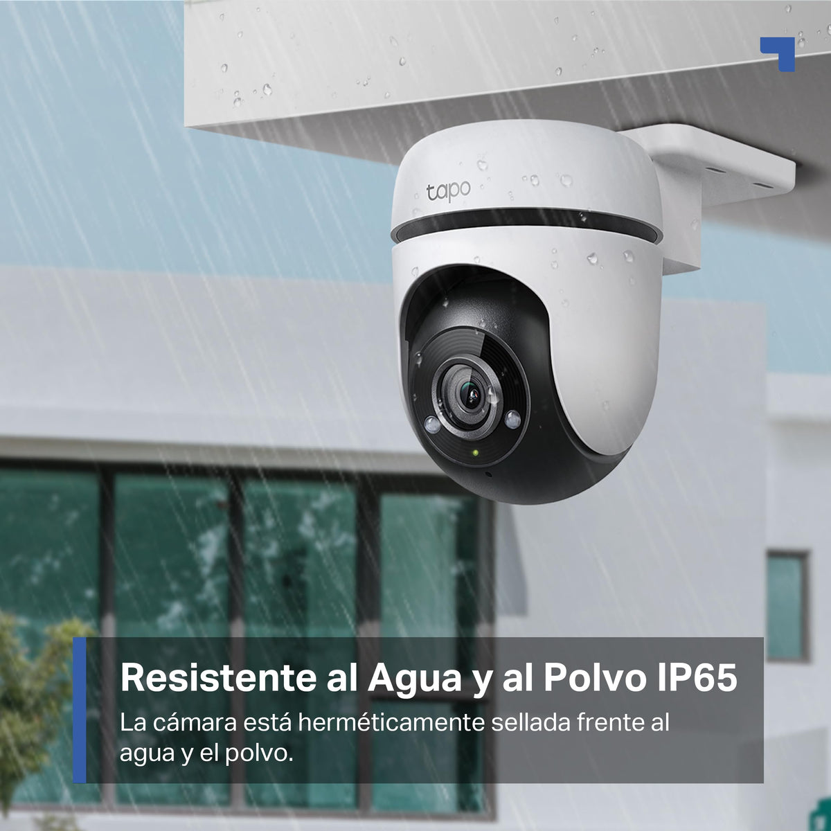 Tapo TC40 Pan/Tilt Smart Security Outdoor Camera, Full HD, 360° Person Detection Motion Tracking, Color Night Vision, WiFi Camera No Monthly Fee, Two-Way Talk, IP65, Works with Alexa and Google