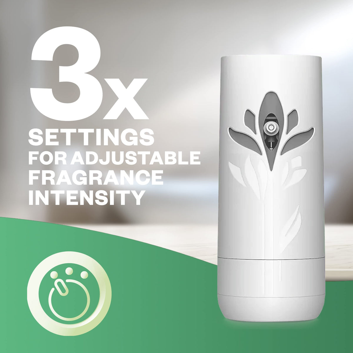 Air Wick Automatic Air Freshener Freshmatic Spray Twin Refills, Crisp Linen and Lilac, Pack 2 x 250ml, Natural Essential Oils, Last up to 140 days, Air freshener