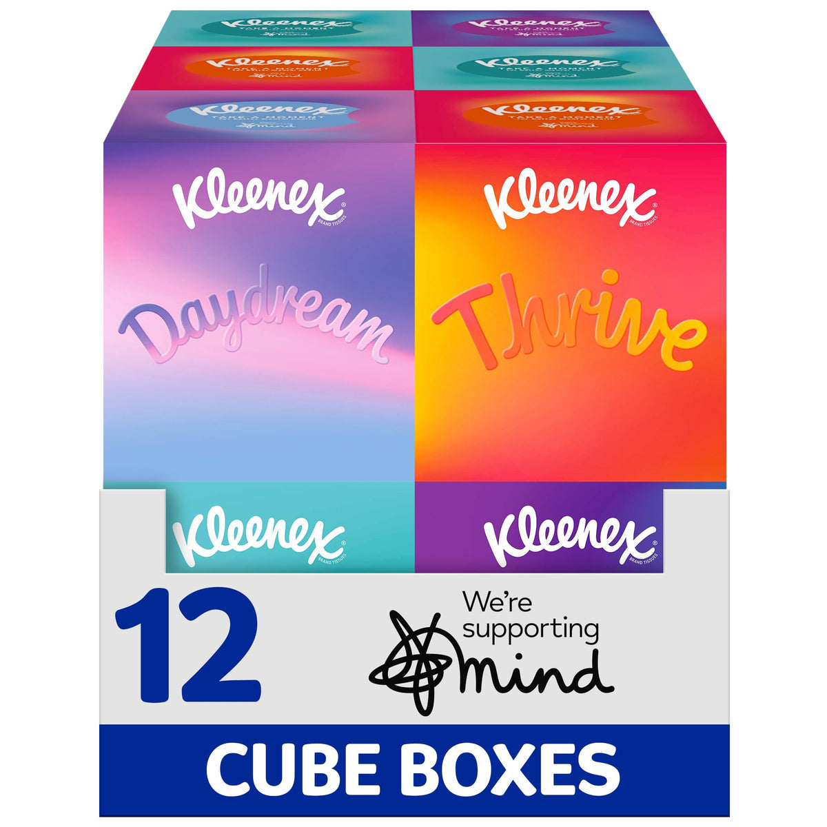 Kleenex Take a Moment Tissues - Single Cube Tissue Box