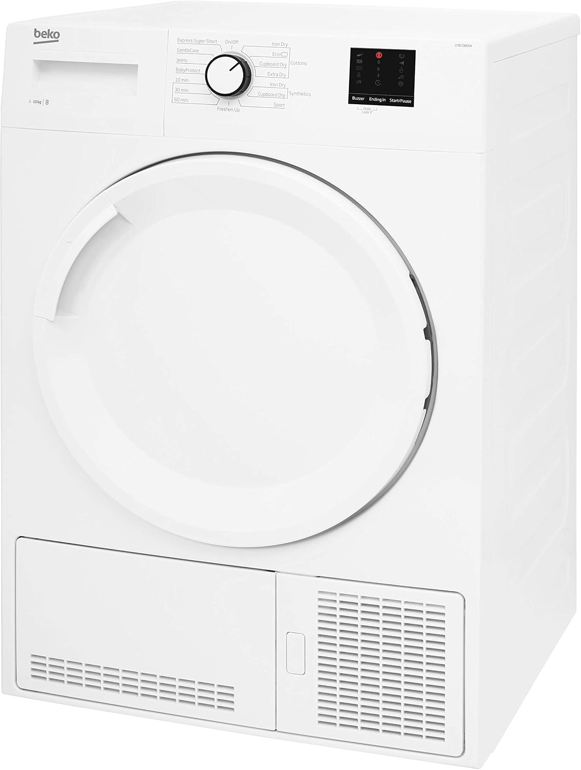 Beko DTBC10001W 10kg Condenser Tumble Dryer - White