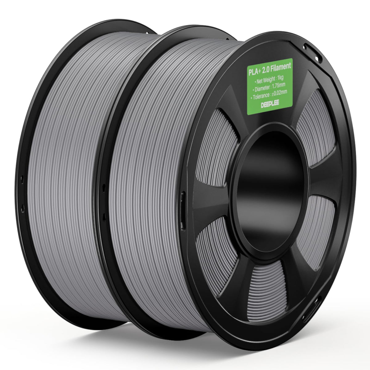 DEEPLEE PLA Plus 1.75mm Filament Beige/Brown 2KG Bundle