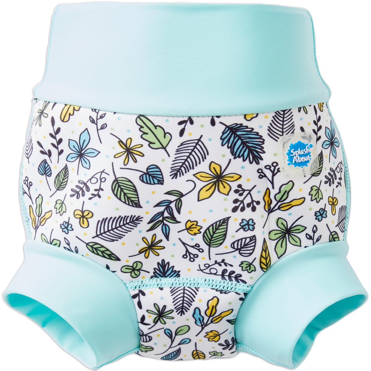 Splash About Happy Nappy Wiederverwendbar Schwimmwindel, Forest Walk, 6-12 Monate Baby and Toddler Swim Nappy