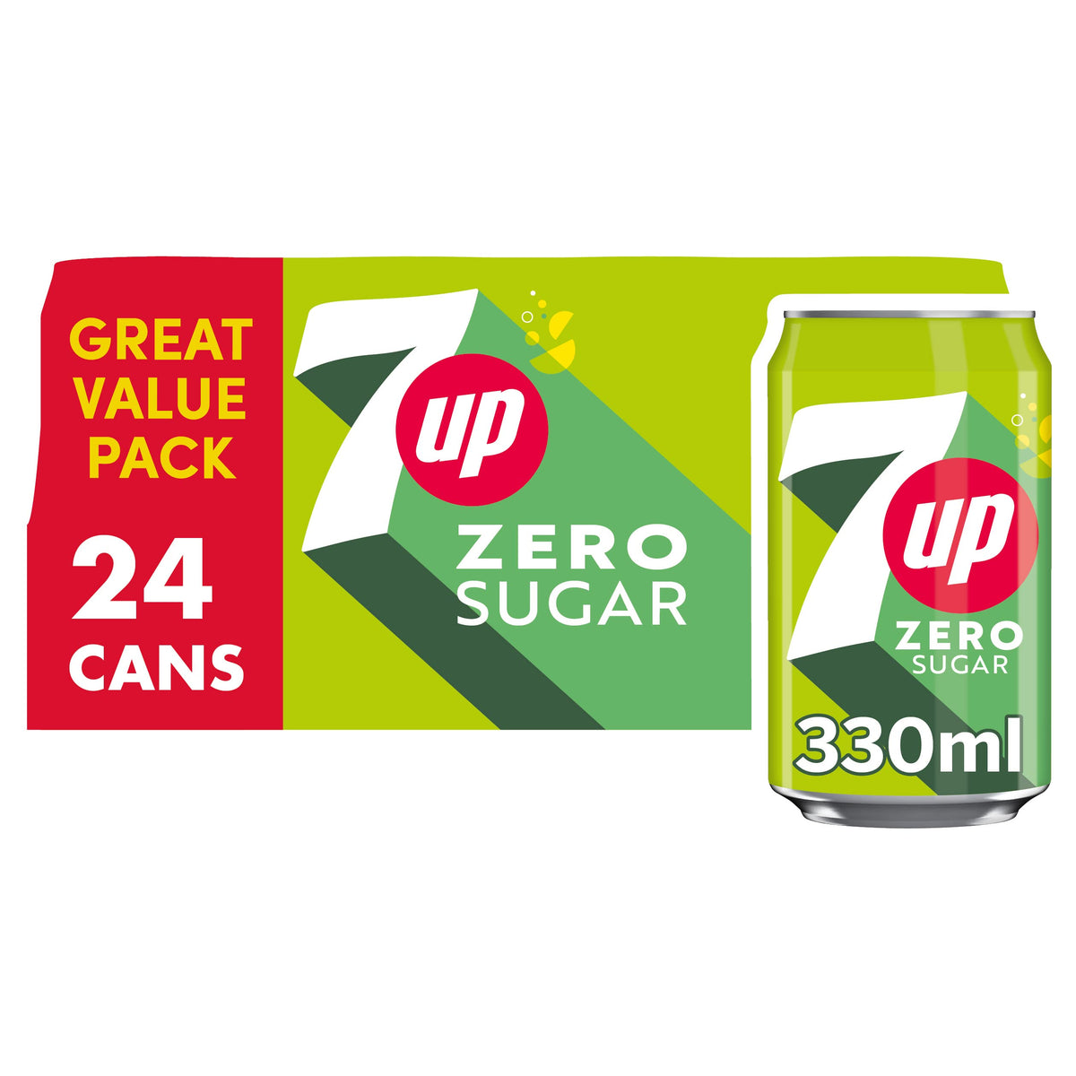 7UP Cherry Can 330 ml (Pack of 24)