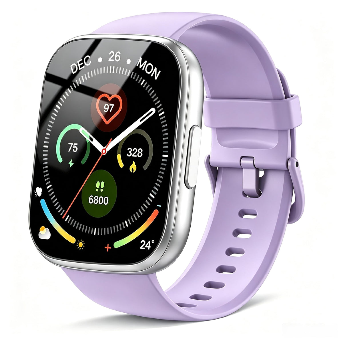 Cillso Smart Watch, Alexa Built-in, 1.83" Bluetooth Calling Fitness Watch