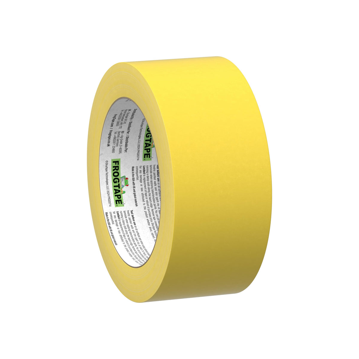 Frog Tape Yellow Delicate Surface Painters Masking Tape 24mm x 55m. Indoor painting and decorating for sharp lines and no paint bleed
