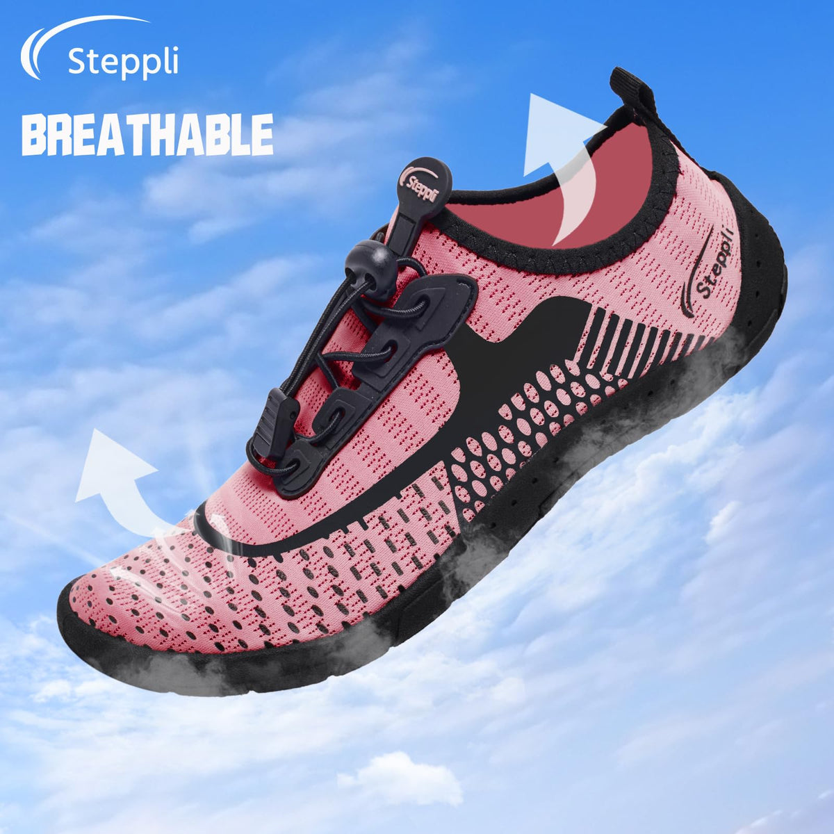 Steppli Water Shoes Beach Barefoot Swim Sea Aqua Shoes for Men Women