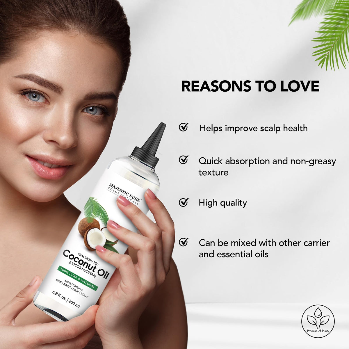 Majestic Pure Vitamin E Oil 100% Pure and Natural Oil - 236 ml
