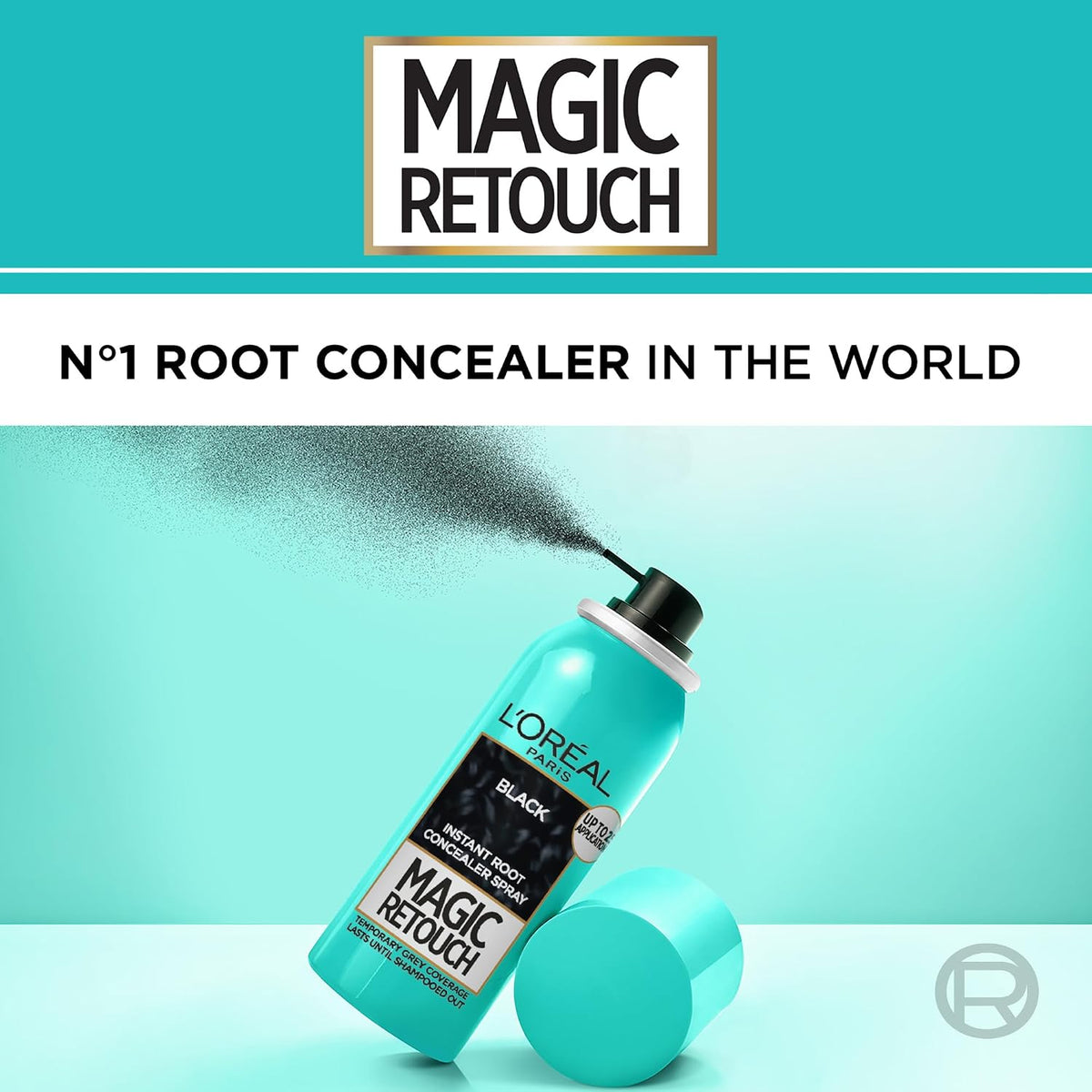 L'Oréal Paris Magic Retouch Temporary Root Touch Up Spray, Dark Brown 75ml