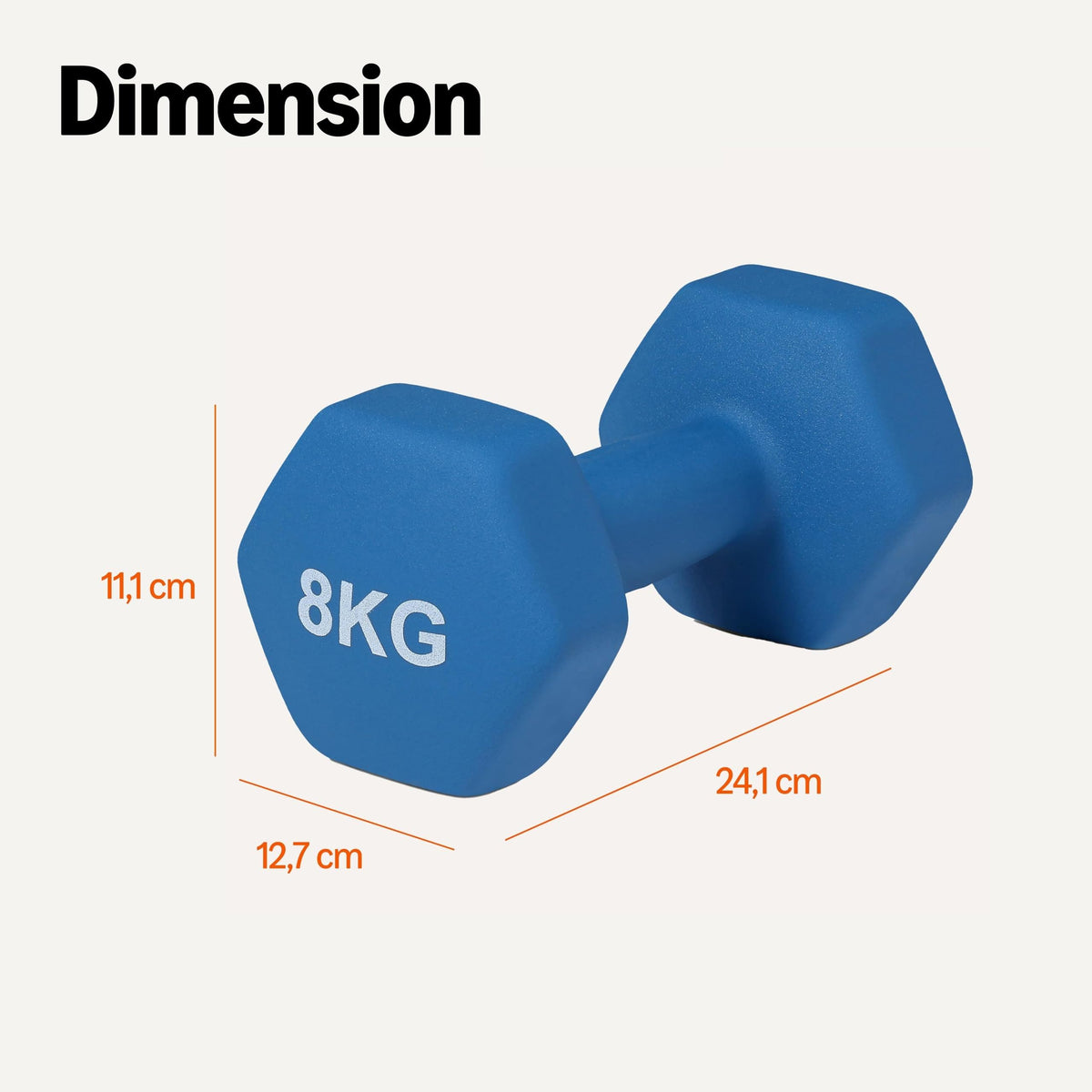 Amazon Basics Neoprene Dumbbell Pair
