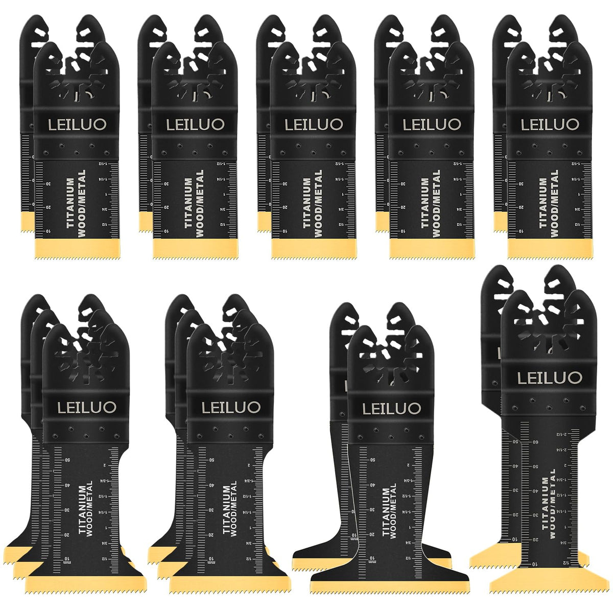 LEILUO 6Pcs Multitool Hook Blade, Multi Tool Hook Knife Blade Set