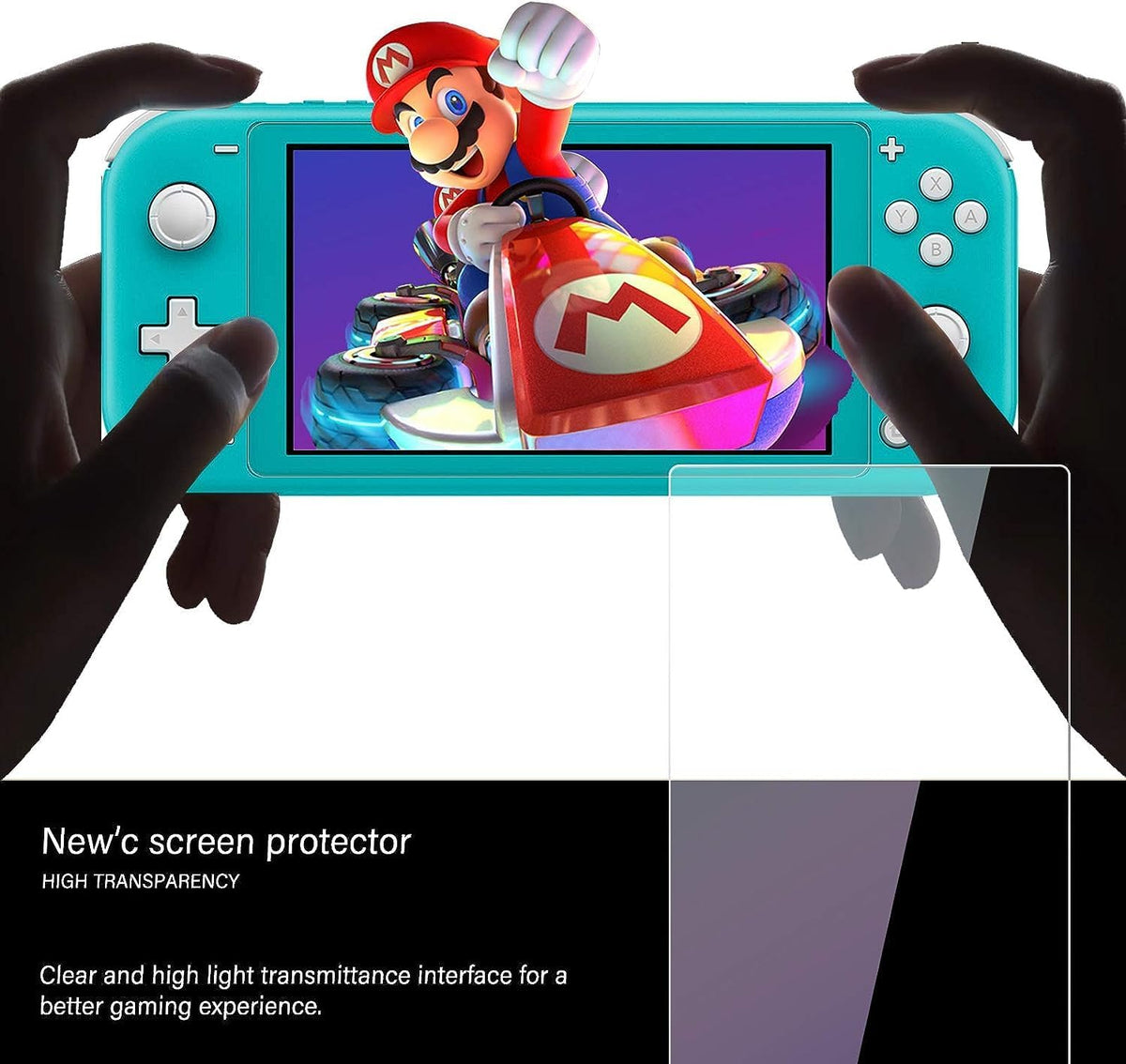 NEW'C for Nintendo Switch 2 Screen Protector Tempered Glass Bubble Free