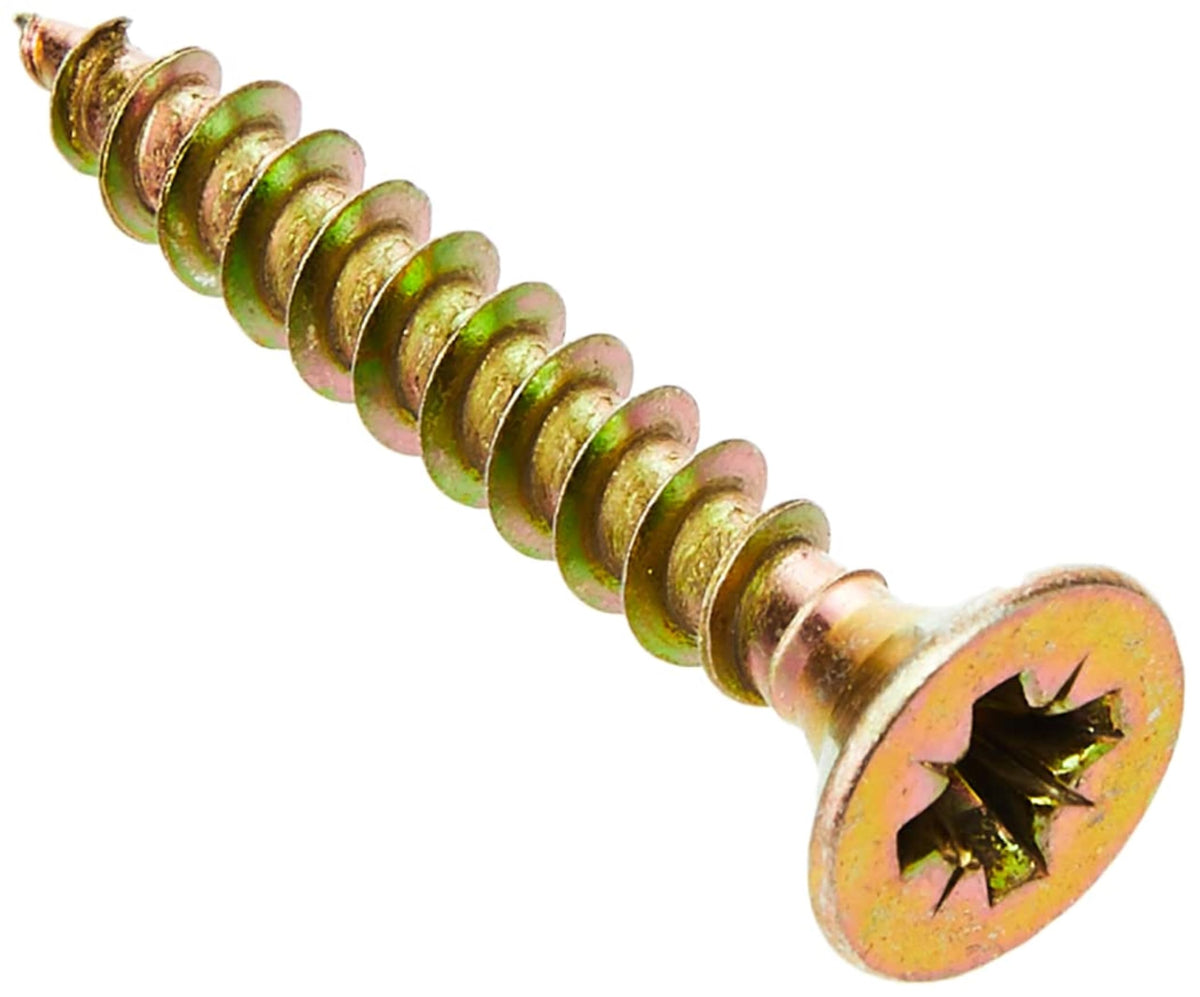 ForgeFix Multi-Purpose Single Thread Screws | 3.5 x 40mm | Zinc | Box 200