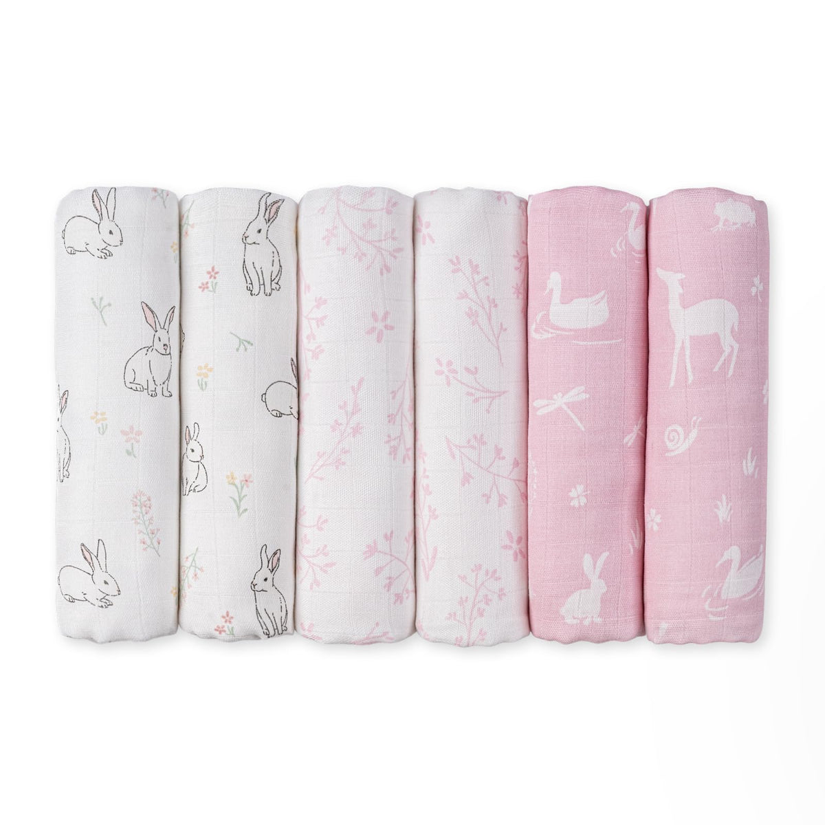 GLLQUEN BABY Muslin Squares Cloth for Baby 6pack 70cm x 70cm