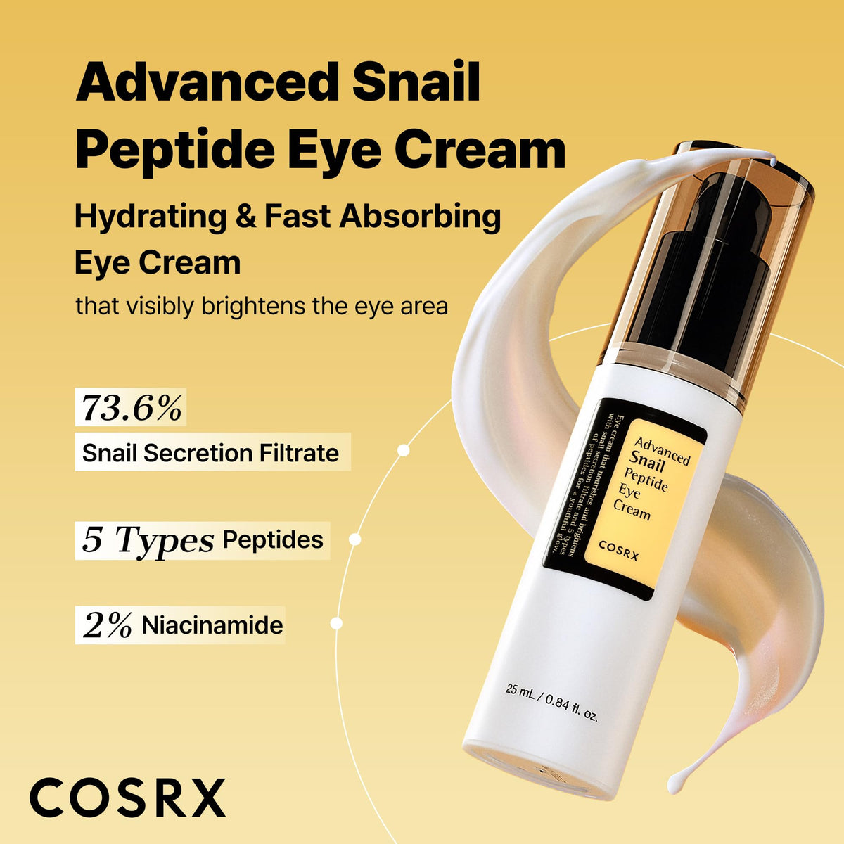 COSRX Advanced Snail 92 All in One Cream 100g, Facial Gel Moisturiser