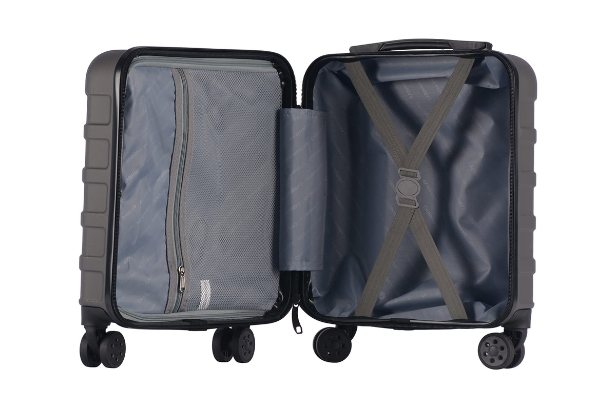 Cabin Max Cabin Suitcase Large for Ryanair, Easyjet 55x40x20 Hand Luggage