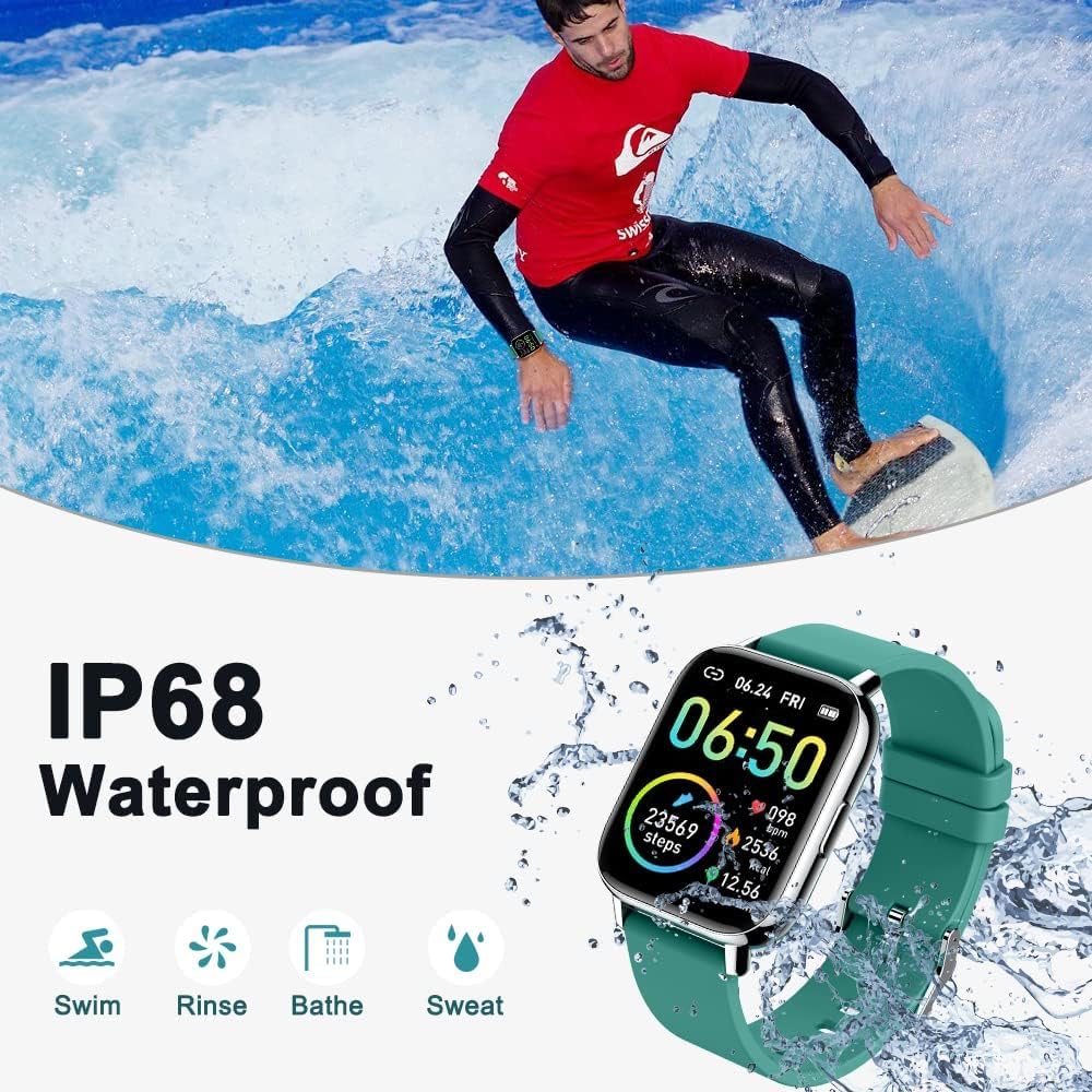Motast Smart Watch, Fitness Tracker 1.69'' HD for Men Women, Step Counter