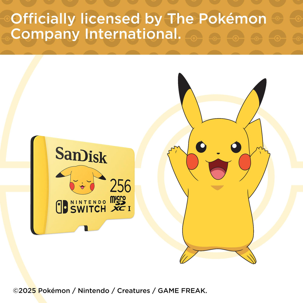 SANDISK microSD Card 128GB, Super Mario Super Mushroom Edition