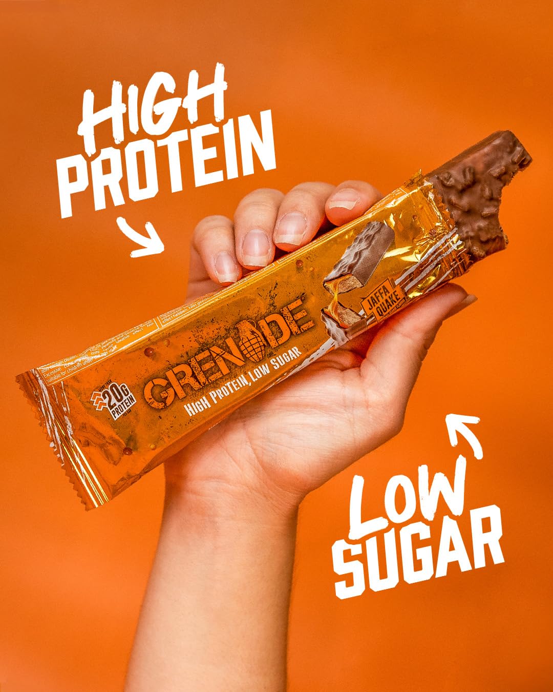 Grenade Chocolate Chip Salted Caramel Protein Bars, 12 x 60 g
