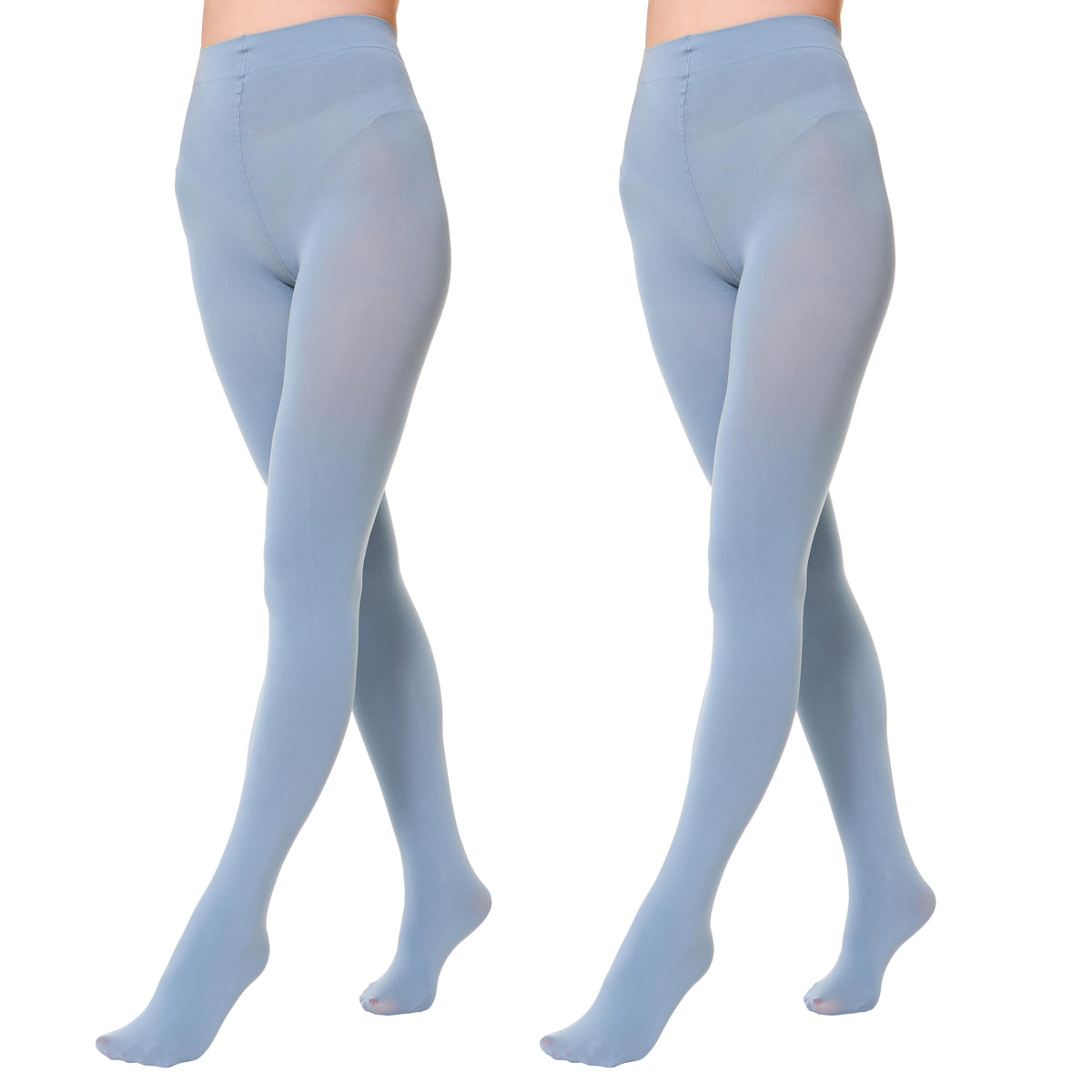 EVERSWE 2 Pairs Pack Women's Opaque Tights