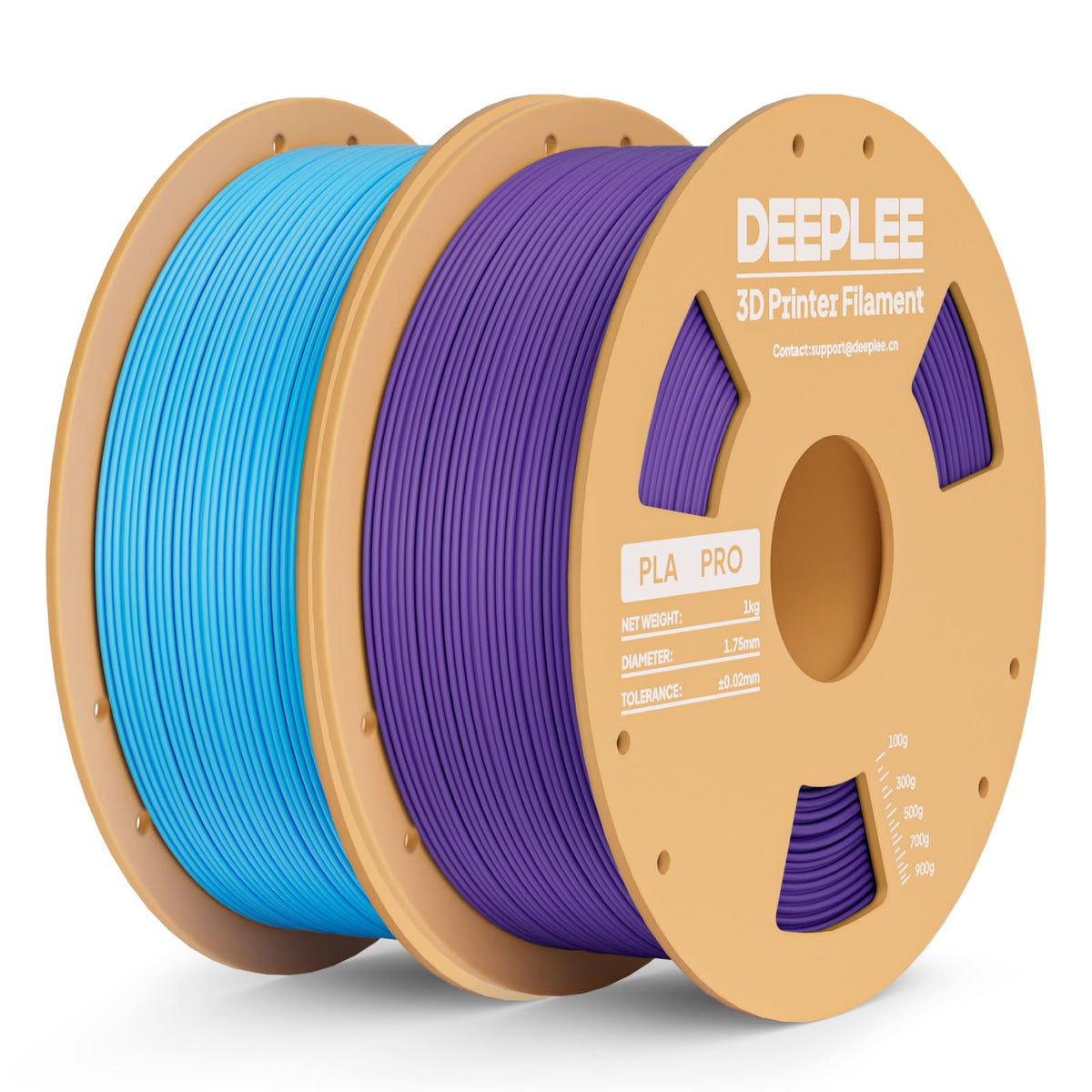 DEEPLEE PLA Filament 1.75mm PLA Pro White*1