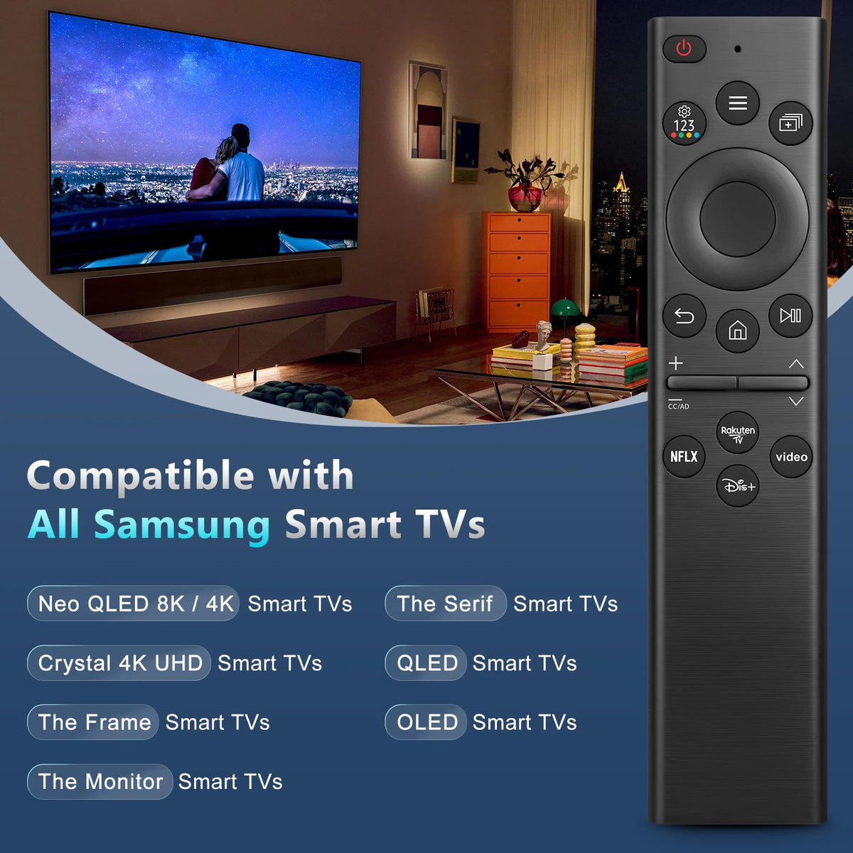 Universal for Samsung TV Remote Replacement
