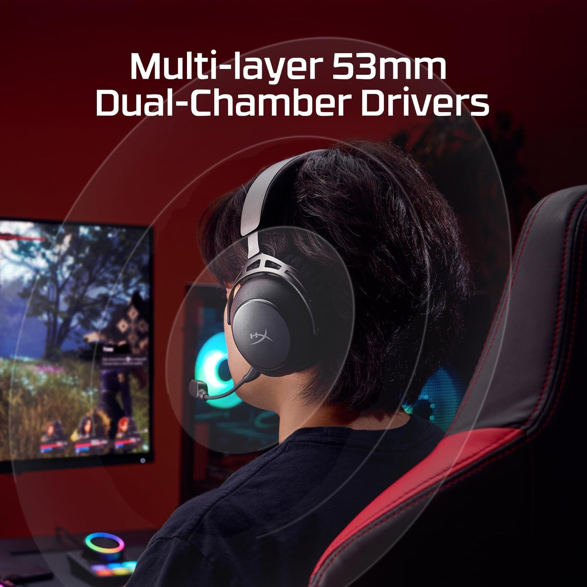 HyperX Cloud Alpha – Gaming Headset with In-line volume control