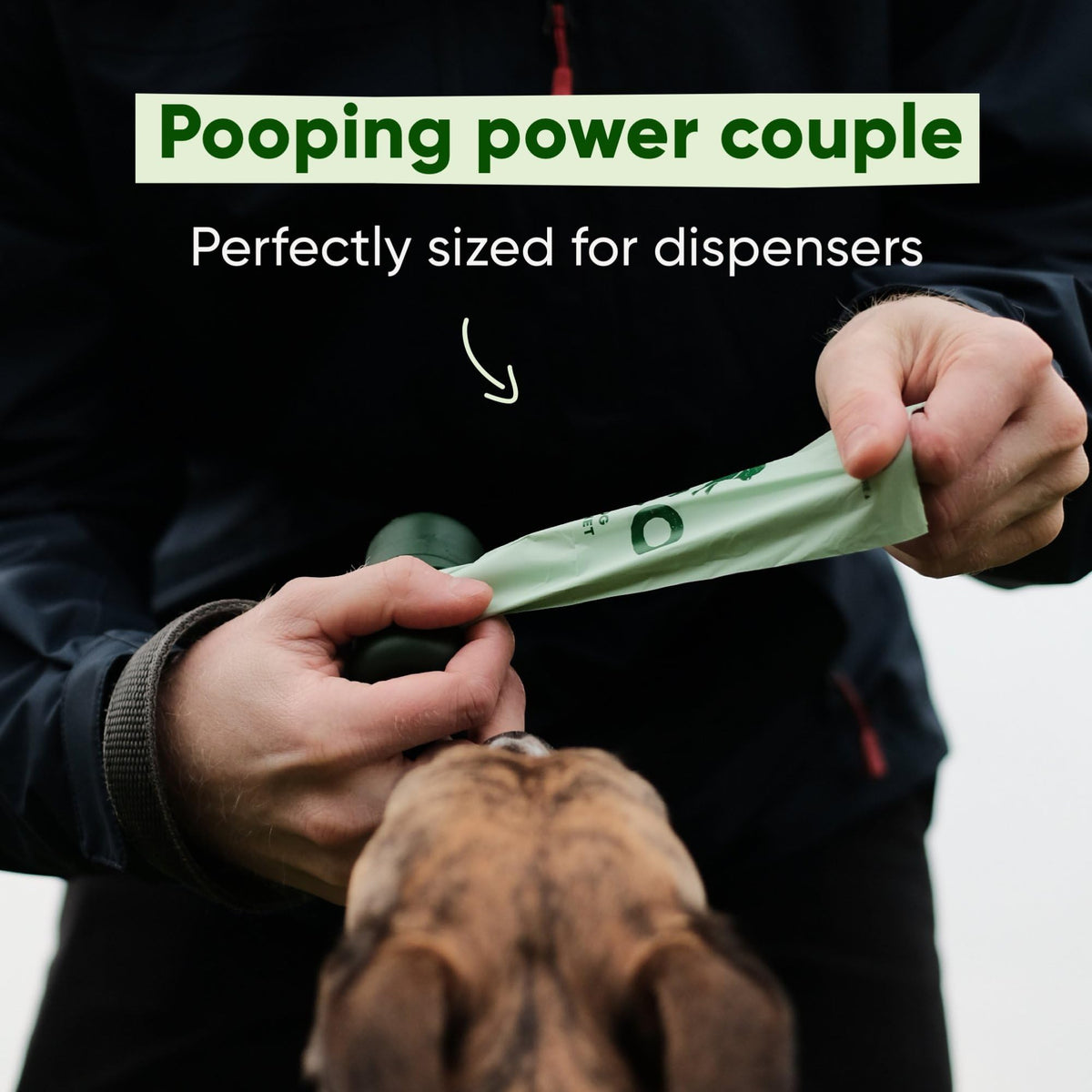 Beco Dog Poo Bags, 94% Recycled Plastic, Unscented Refill Rolls, 270 Bags